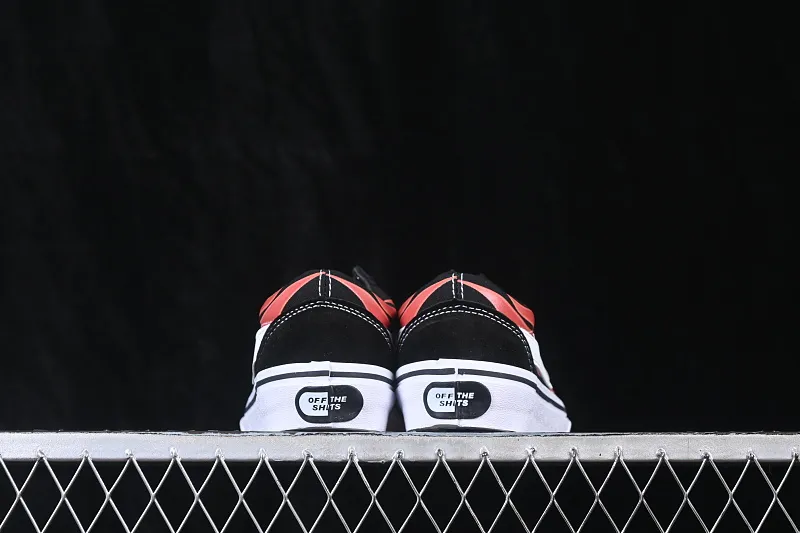 All categories Vans Vans series Vans Low Vans low-top Revenge x Storm Old Skool Lightning joint low-top casual sneakers Black Flame